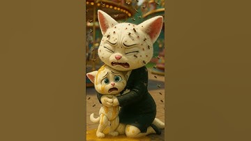 Mèo con được cô giáo cứu thoát khỏi đàn ong #shorts #cat #ai #meow #meo