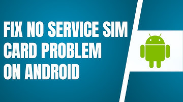 How To Fix No Service SIM Card Problem On Android (2025) | SIM Card No Service Problem