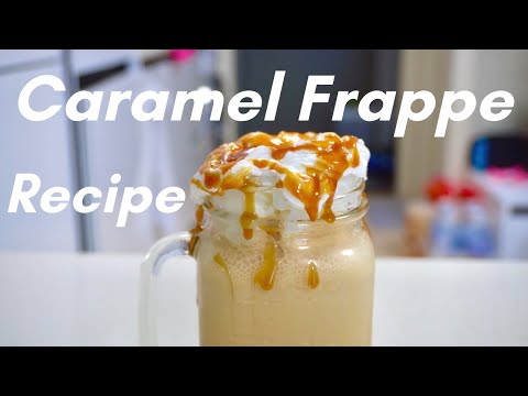 Starbucks Caramel Frappuccino with Maxim Instant Coffee Recipe