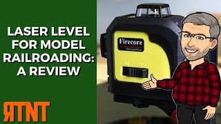 Laser Level Review and How To @RonsTrainsNThings
