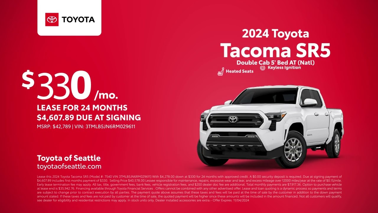 Toyota Tacoma 10/21/2024 4463123