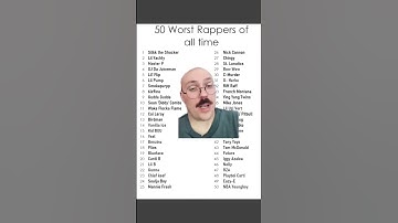 Thumbnail of These Are The 50 WORST RAPPERS?! #shorts #rap #reaction