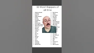 These Are The 50 WORST RAPPERS Shorts Rap Reaction 