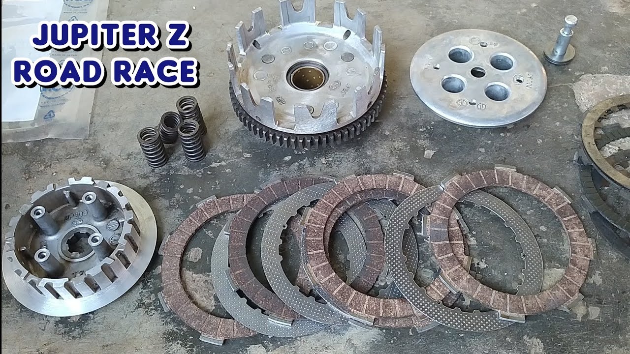 Jupiter z sok galak dengan kopling balap road race