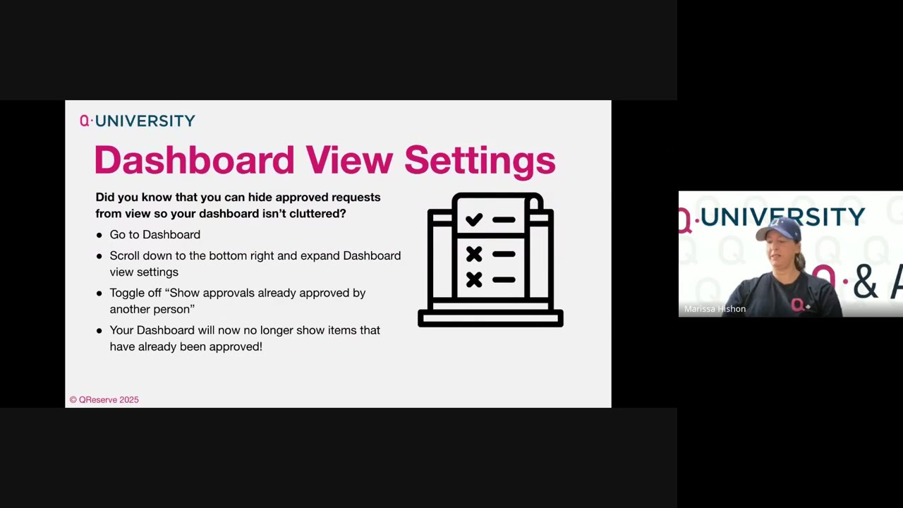 QUniversity Webinar  Q•A Q•Tips 1