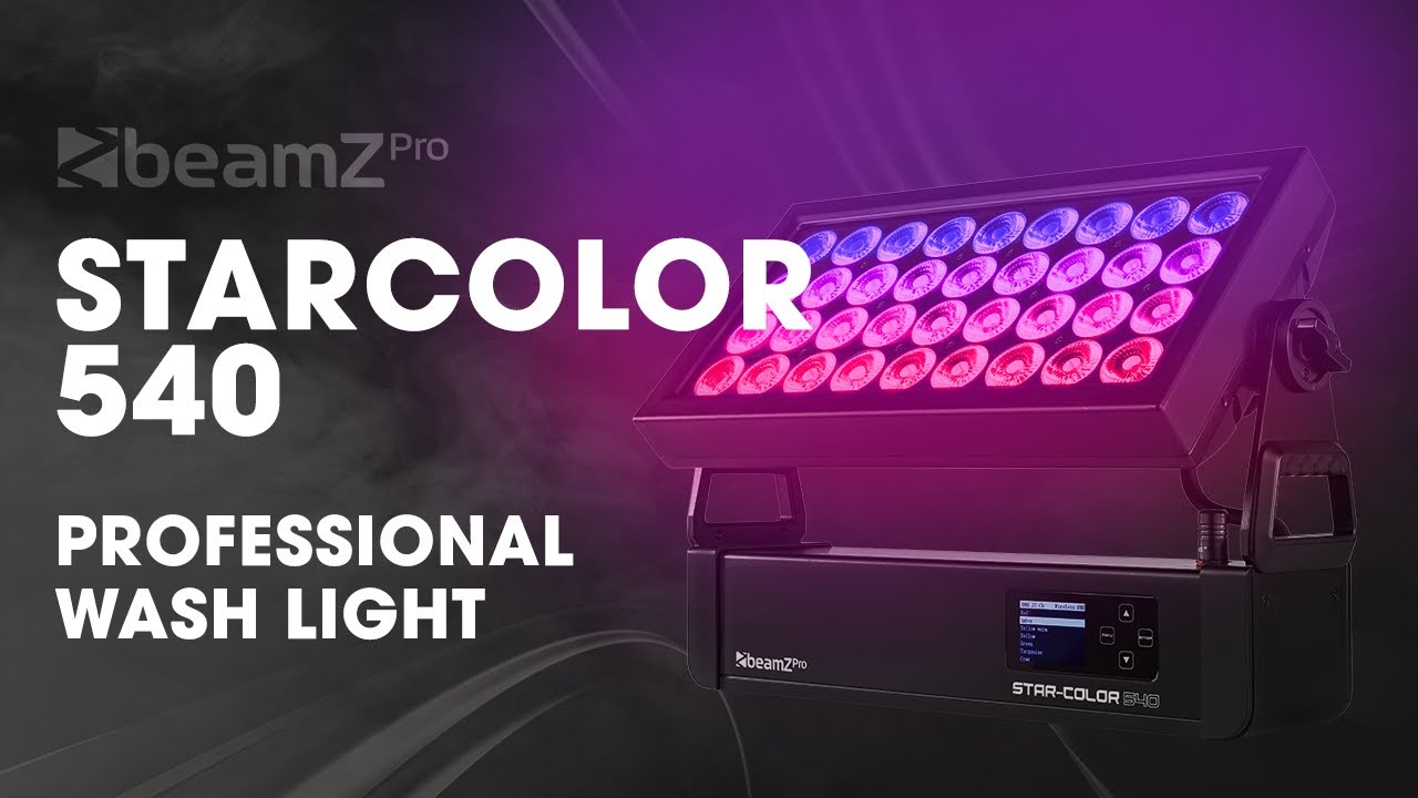 BeamZ StarColor540 Outdoor Wash Light IP65