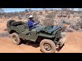 Willys Jeep MB 1943 fun in the outback