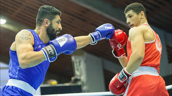 Mohamed Makhelouf (ALG) vs. Moslem Maghsoudi (IRI) Strandja Tournament 2024 SF's (71kg)