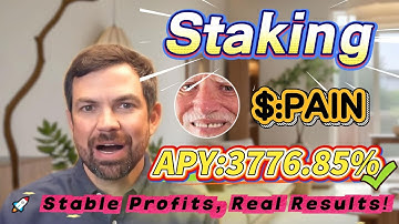 🔒 Secure profit guide! Solana PAIN staking with 3776.85% APY and zero-risk mining explained!