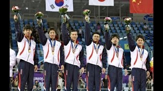 体操男子団体、中国破り初優勝／アジア大会