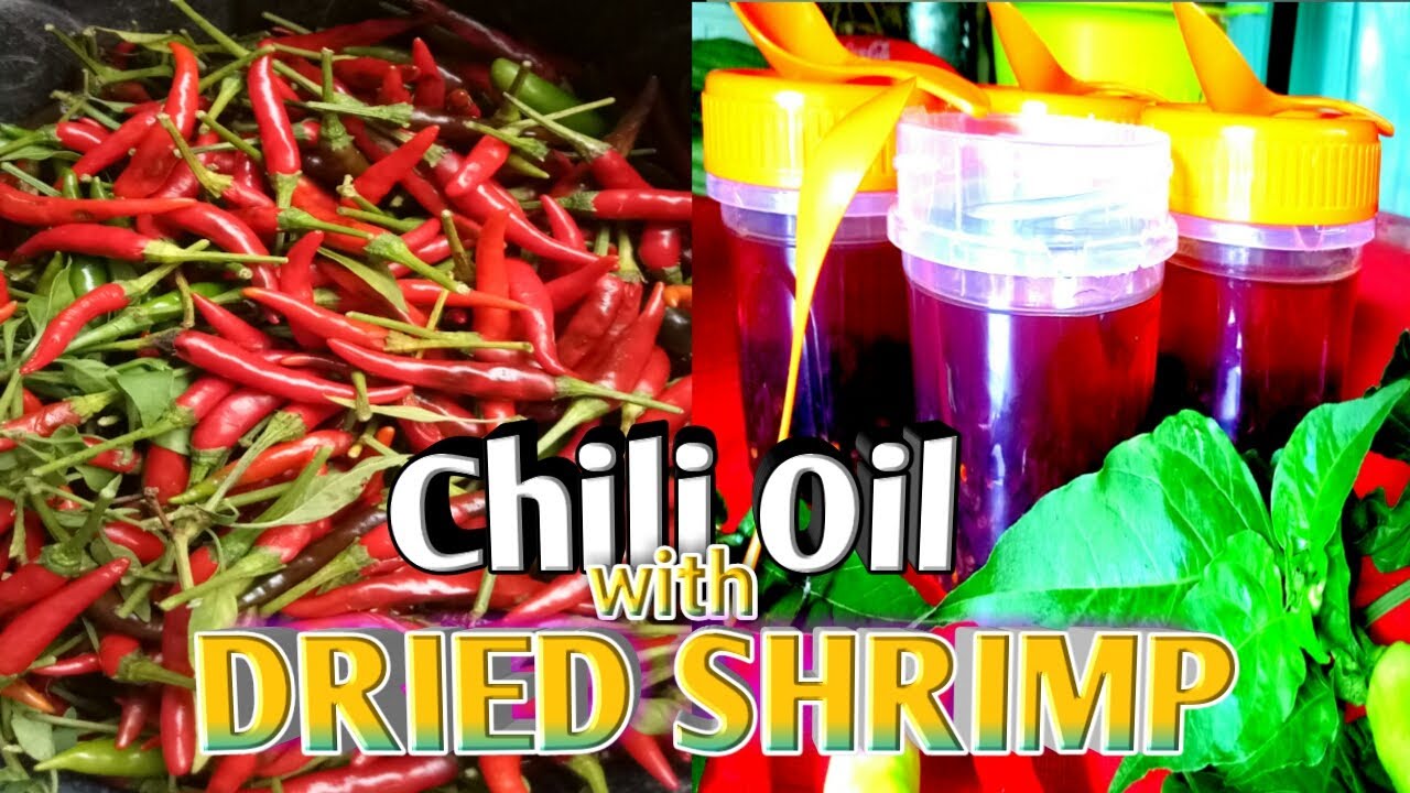 Chili Oil with Dried Shrimp Paano gawin ang Chili Oil with Dried