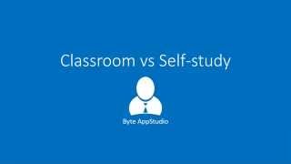 Classroom vs Self study for PMP® Exam
