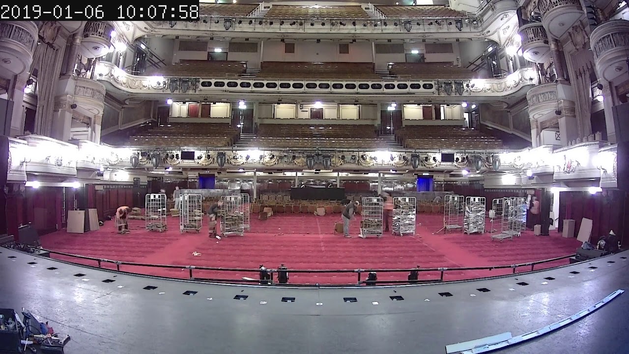 Theatre Royal Drury Lane Seat Removal LW Theatres YouTube