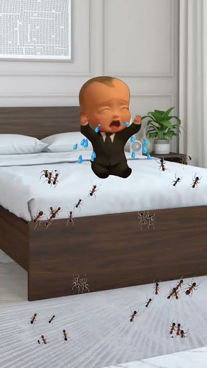 bed par chitiya #ant #cry #shorts  #trending #how sweet