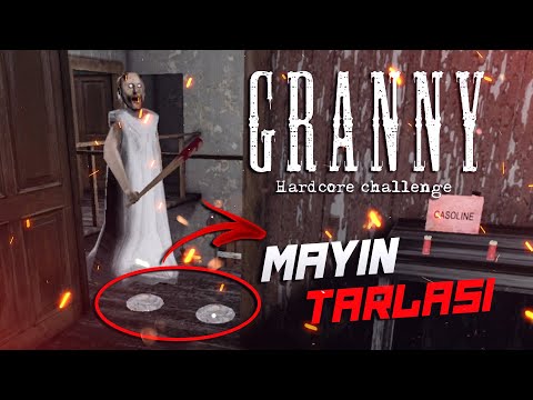 GRANNY ARTIK EVİNE MAYIN DÖŞÜYOR! - Granny Hardcore Challenge