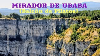 Sierra de Urbasa - Andía: Mirador de Ubaba (Balcón de Pilatos). Navarra.