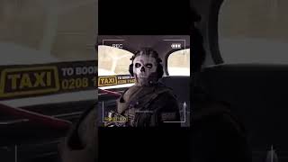 Modern Warfare 2 Meme Ghost Staring In The Car Fake Taxi