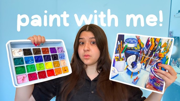 Does Himi Miya Gouache Dry Up? Affordable Jelly Gouache Paint Review After  6 Months ✰ Paint with Me — Sophia Mitropoulos