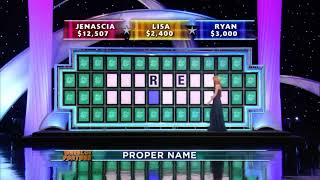 Wheel Of Fortune  Ryan Burkes Perfect Round Four thursday January 14 2010