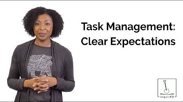 Task Management: Clear Expectations