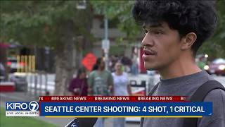 Witnesses share experiences after deadly Seattle Center shooting