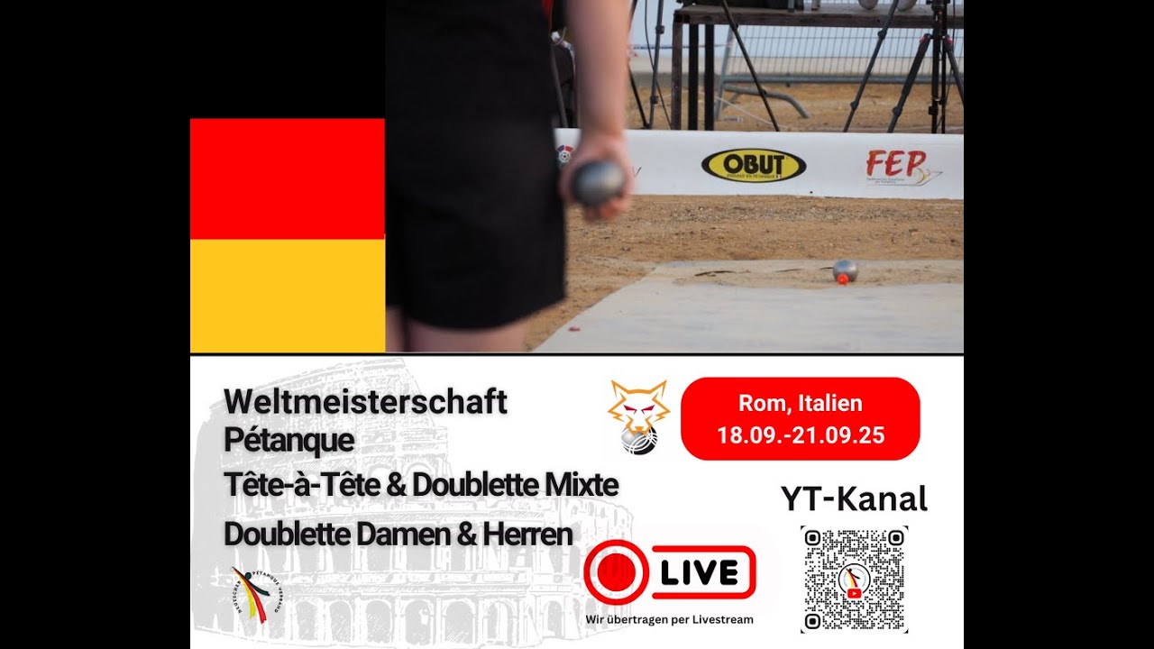 DPV 2025 WM Rom, R2, Doppel masc.,  GER : CAM