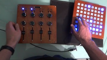 Midi Fighter Ableton Contest 2012 (DIY monome & Arduino MIDI controller)