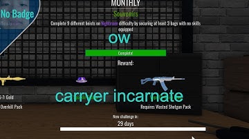 SOLO Monthly Challenge - April - Souvenirs (+ Guide in description) - Notoriety (Roblox)