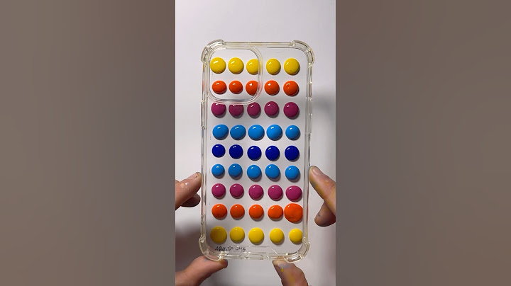 Satisfying Phone Case with Drops of Acrylic Painting! 🎨✨🤩 #funnyart