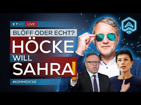 WAHNSINN: HÖCKE bietet WAGENKNECHT Ministerpräsidentschaft an!