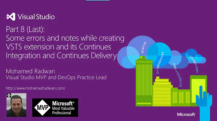 Some Visual studio errors | VSTS extension | Continuous Integration | Azure DevOps tutorial -8