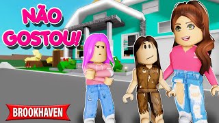 A MENINA NÃO GOSTOU QUE A MÃE LEVOU UMA CRIANÇA DE RUA PRA CASA! Historinhas Brookhaven RP🏡 | Roblox