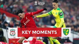 Liverpool v Norwich City | Key Moments | Fifth Round | Emirates FA Cup 2021-22