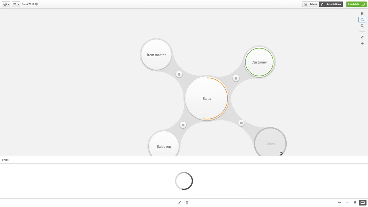 Preparar y asociar datos - Qlik Sense