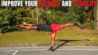 10 Min Balance And Stability Workout For Athletes