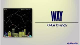 ONEW X Punch – Way (별 하나) [Rom|Eng Lyric]
