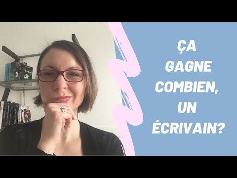 Vidéo: Combien Gagnent Les écrivains