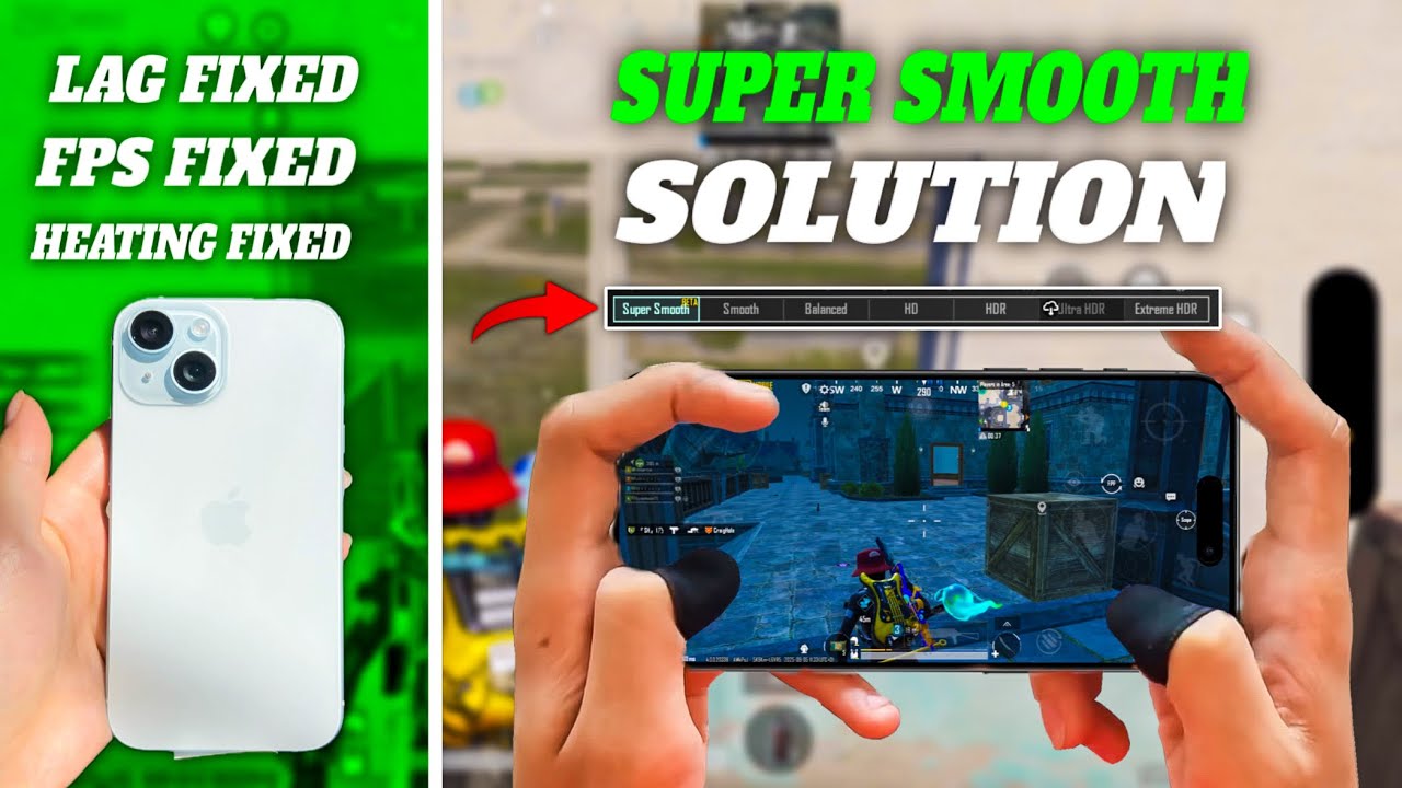 Fixing Lag & FPS Drops in 4.0 Update PUBG MOBILE 😍 Heating Battery Drain Fixed • Five op