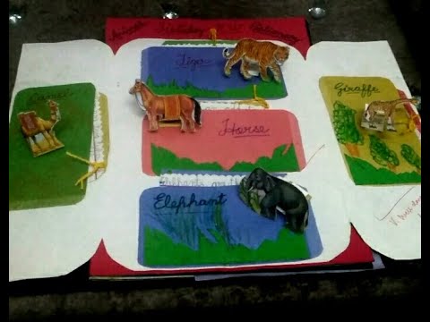Animal Pictionary ideas II how to make Animal pictionary II school