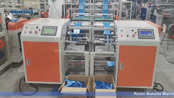GBDR-400*2 Coreless Rolling Garbage Bag Making Machine