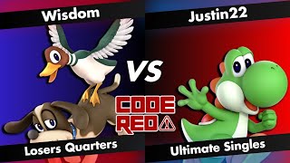 Code Red 80 LQ - Wisdom (DuckHunt) Vs. Justin22 (Yoshi)