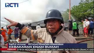 Diduga Akibat Korsleting Listrik, 6 Rumah di Samarinda Hangus Terbakar #SeputariNewsPagi 03/04