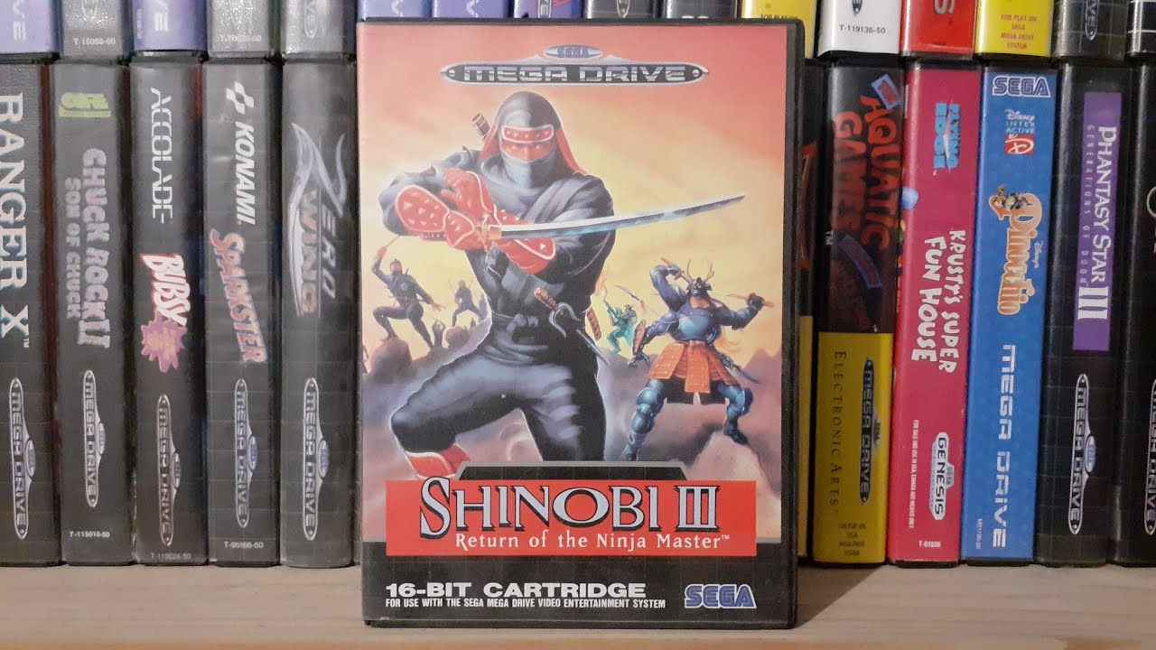 Test du jeu Shinobi 3-Megadrive | -retrogaming
