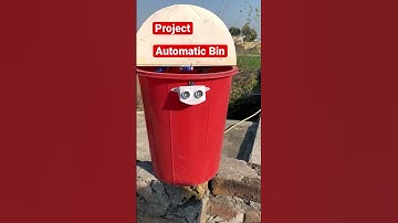 Project automatic bin#shorts #viral #arduinoproject