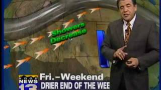 Noon forecast June 5, 2009