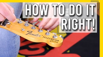 The Right Way to Restring Your Guitar (You’ll Never Go Back)