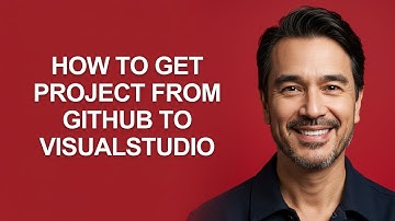 How to Get Project From Github to Visualstudio - KevinHowTo