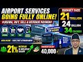 Huge Government Budget 2026: Airport Services Go Online | Salary Hike & Women Blue Bus Launch