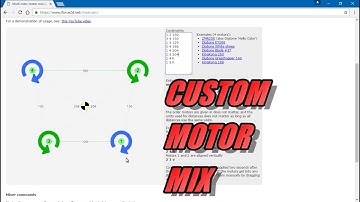 How To Custom Motor Mix