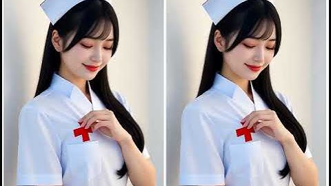 Grok AI art, 美女護士, 美人ナース, Beautiful nurse, 20251103